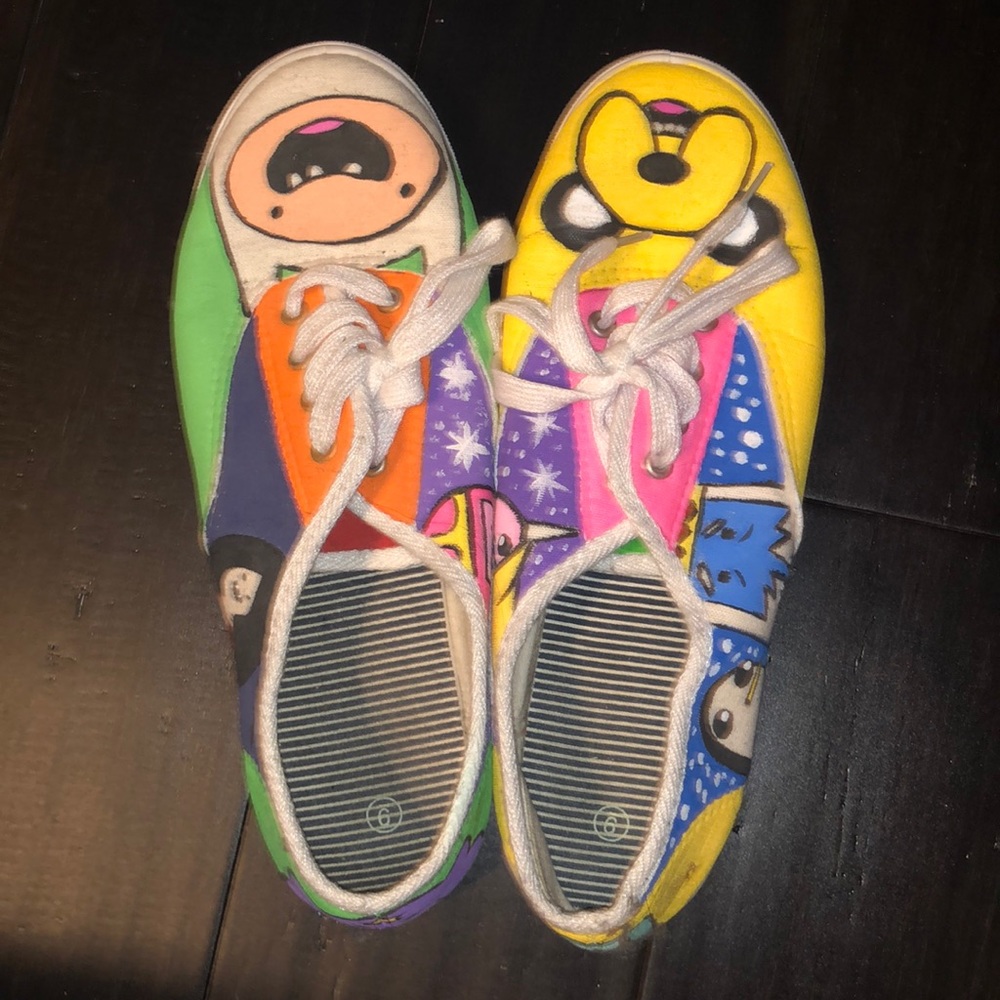 Adventure time shoes size 9